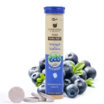Tabletki musujące Shilajit o smaku jagodowym